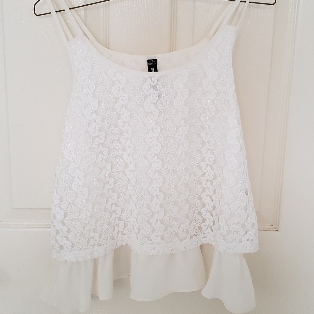 White tank top